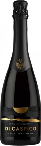 Вино игристое белое Di Caspico п/сл. 0,75л 10-12,5%